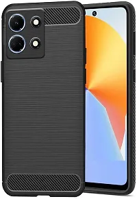 Classy Cases With Holder Rubber Back Cover For Oneplus Nord3 5GBlack-thumb1