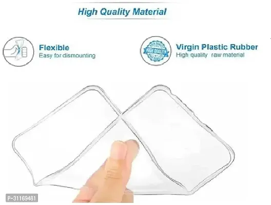 Classy Flexible Rubber Back Cover For Realme 7-thumb5