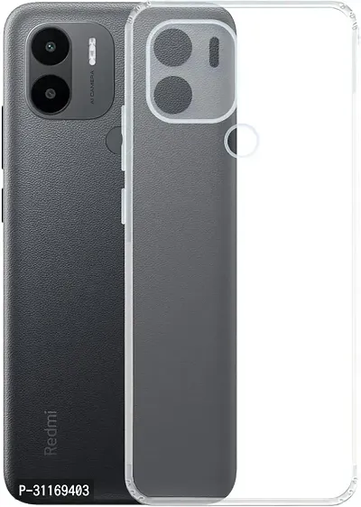 Classy Camera Bump Protector Rubber Back Cover For Redmi A2+-thumb2