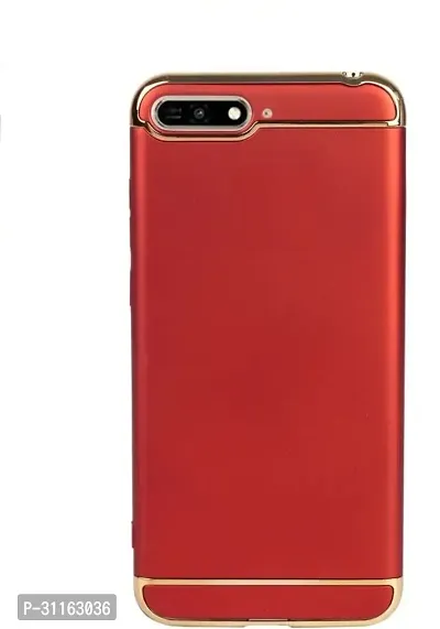 Coverblack Dual Protection Plastic Back Cover For Realme Rmx1945Realme C2Red-thumb0