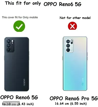 Classy Grip Case Silicon Back Cover For Oppo Cph2251 ,Reno6 5G-thumb5