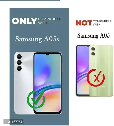 Classy Matte Finish Silicon Back Cover For Samsung A05SSma057F-thumb4