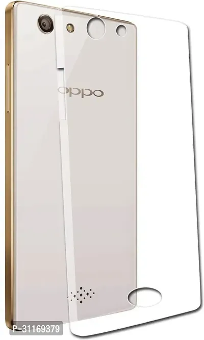 Classy Flexible Rubber Back Cover For Oppo Neo 5-thumb2