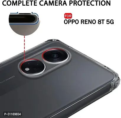 Classy Hybrid Tpu Silicon Back Cover For Reno 8T 5GCph2505-thumb5