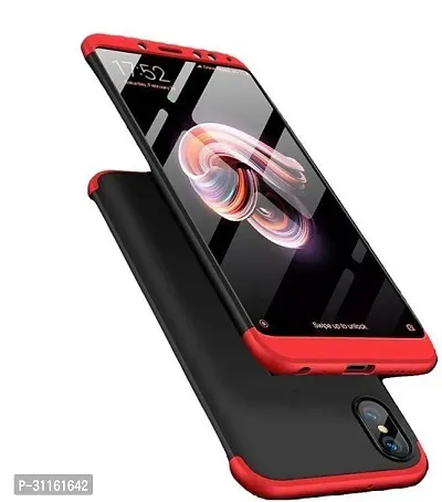 Coverblack Dual Protection Plastic Back Cover For Vivo 1804 , Vivo V11 ProRed-thumb2