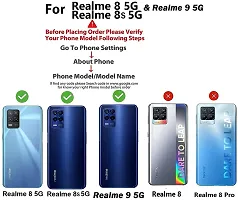 Classy Flexible Rubber Back Cover For Realme 8S 5G-thumb3