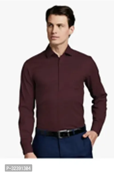 Stylish Cotton Solid Casual Shirt for Men-thumb0