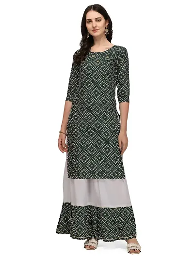 Classic Rayon Kurta Bottom set