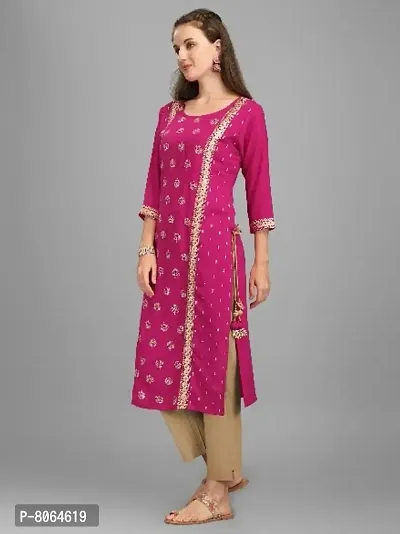 Stylish Women Viscose Rayon Kurta