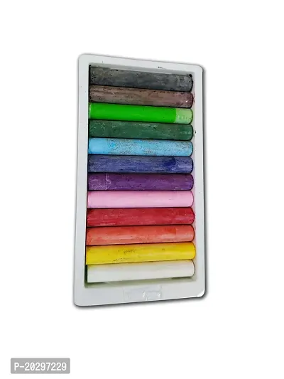 Thick Oil Pastels Pack of 12, Painting Pastels-thumb2