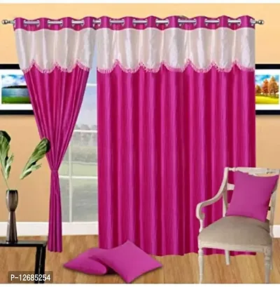 Eyelet Window Polyester Curtains Set Of 2 Aqua 4 X 5