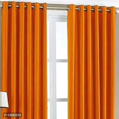 Home Garage Eyelet Window Polyester Curtains Set of 2 - (Aqua 4x5)-thumb2