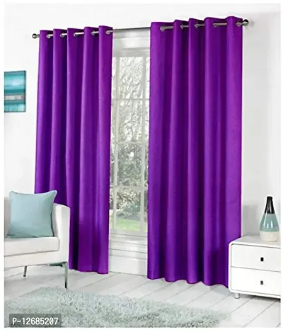Home Garage Eyelet Window Polyester Curtains Set of 2 - (Aqua 4x5)