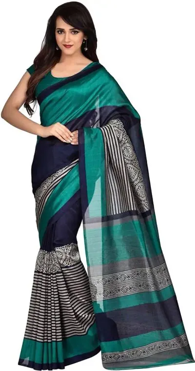 Attractive Woven Design Saree with Blouse piece