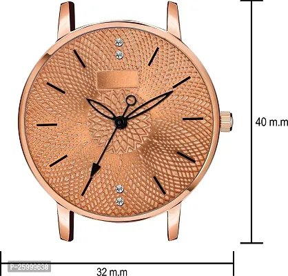Elegant Synthetic Leather Analog Watches For Women And Girls-thumb4