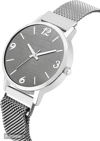 Elegant Stainless Steel Analog Watches For Women And Girls-thumb2