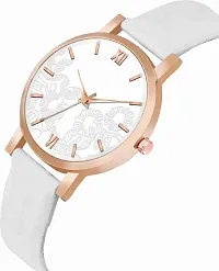 Elegant Synthetic Leather Analog Watches For Women And Girls-thumb2