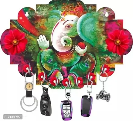 Classic Ganesh 3D Key Holder For Home