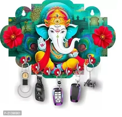 Classic Ganesh 3D Key Holder For Home