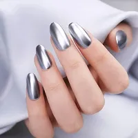 Bella Golden silver Black Nail Paint Combo of 3-thumb2