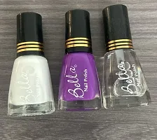 Long Stable High Definition Nail Paint Combo White-Purple-Topcoat-thumb1