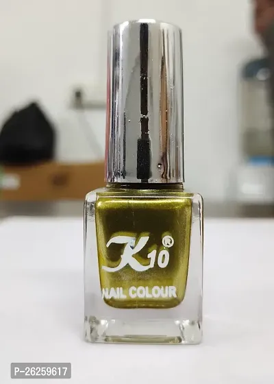 Metallic Finish Lemon Dark Red  Nail polish combo-thumb2