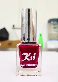 Metallic Finish Cofee Red  Nail polish combo-thumb1