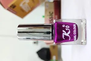 High quality Metallic-Dark Red-Dark-Pink-Coffee Nail Polish Combo-thumb1