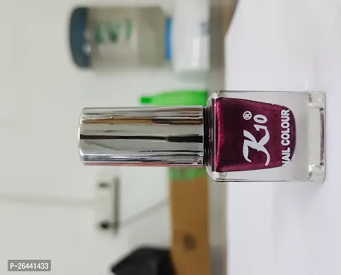 High quality Metallic-Green-Dark-Red-Maroon Nail Paint Combo-thumb2