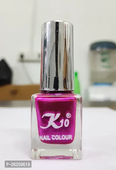 Metallic Finish Pink Purple  Nail polish combo-thumb4