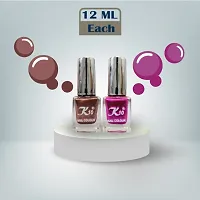 Metallic Finish Cofee Pink  Nail polish combo-thumb3