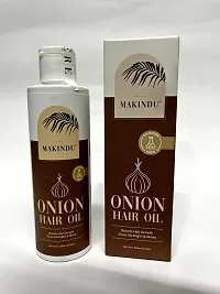 MAKINDU COSMETICS Onion Hair Oil For Hair Growth With Onion For Hair Fall Control - 200Ml-thumb2