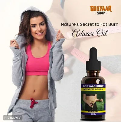 ADIVASI Fat loss oil Fat Burner Oil | Fat Go Body Slimming Oil | Fat Reduce Oil For Men And Women | Anti Cellulite Oil For Weight Loss Oil |30 Ml-thumb4