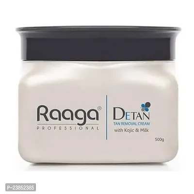 Raaga Professional De Tan With Kojic And Milk, 500g, White-thumb0