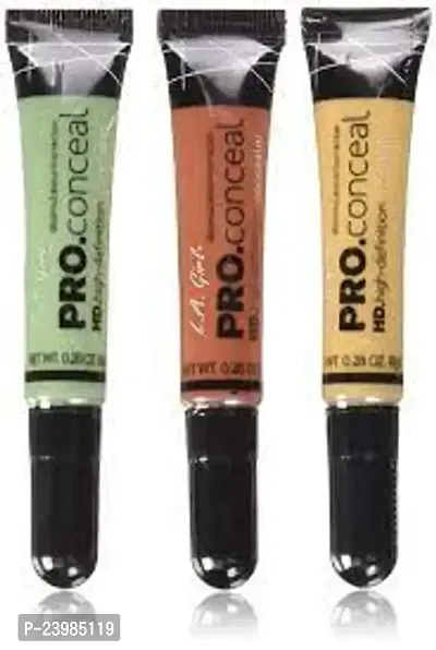 L.A. Girl Pro Concealer Set Orange, Yellow, Green-thumb0