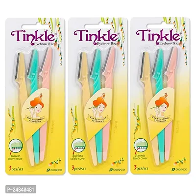 Tinkle Eyebrow Razor( Pack of 9)