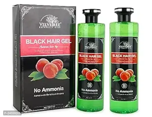 Velvetree Black Hair Gel Hair Color Amonia Free Natural Hair Color Dye