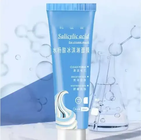 Salicylic Ice-Cream Mask For Skin Care