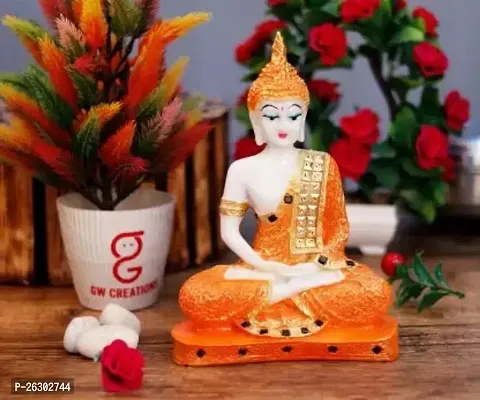 Beautiful Lord Gautam Buddha in Meditating Position Statue for Home Decor