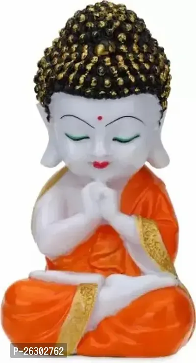 Beautiful Lord Gautam Buddha in Meditating Position Statue for Home Decor-thumb0