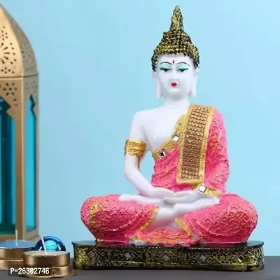 Beautiful Lord Gautam Buddha in Meditating Position Statue for Home Decor