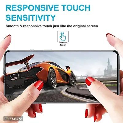 Tempered+ Full Coverage D+ Glass Screen Guard Protector Compatible with OnePlus 9R,9,8T - 1 Pack-thumb4