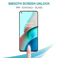 Tempered+ Full Coverage D+ Glass Screen Guard Protector Compatible with OnePlus 9R,9,8T - 1 Pack-thumb1
