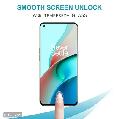 Tempered+ Full Coverage D+ Glass Screen Guard Protector Compatible with OnePlus 9R,9,8T - 1 Pack-thumb2