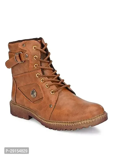 Stylish Synthetic Boots For Men-thumb0