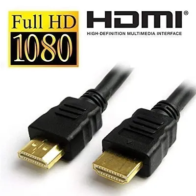Divye 4K Ultra HD HDMI Male to Male Cable (1.5 Meter, Black)