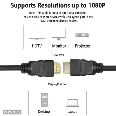 Divye 4K Ultra HD HDMI Male to Male Cable (1.5 Meter, Black)-thumb4