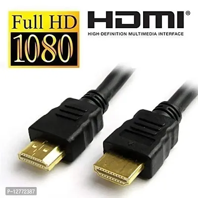 Divye 4K Ultra HD HDMI Male to Male Cable (3 meter, Black)
