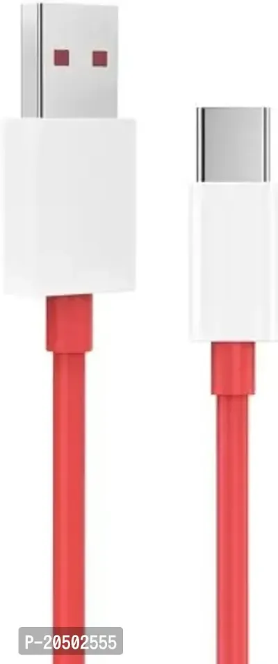 Reno Sport USB Type C Cable 1.3 M Deuce USB 330 1 MIcro USB And With 3A Fast Charge, 480Mbpsnbsp;nbsp;(Compatible With Mobile, Tablet, Speaker, Power Bank, Red, One Cable)-thumb0