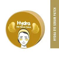 Hydra Under Eye Serum Patches For Dark Circles Fine Lines  Wrinkles Cooling | With Moisture-Lock For 2X Hydration Pack of 60 Patches (30 pairs-thumb1